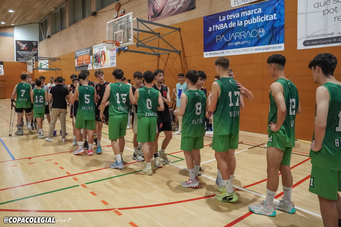 Santa Pau - Pifma vs. La Llauna (Masculino). Álbum de fotos  #CopaColegialBCN | Copa Colegial