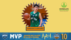 Adrián Caamaño, doble premio: ¡MVP de abril y nuevo All-Star!