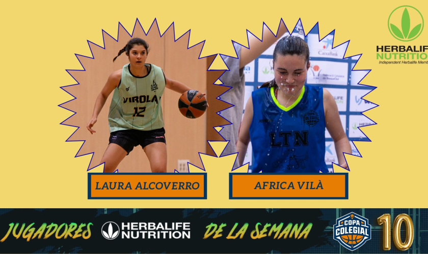 Africa Vilà (Lestonnac) o Laura Alcoverro (Virolai): ¡vota a la 13ª MVP de la semana!