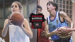 Alejandra Mateos (Portaceli) y Miguel Hernández (Santa Ana), Jugadores de la 5ª Semana en Sevilla