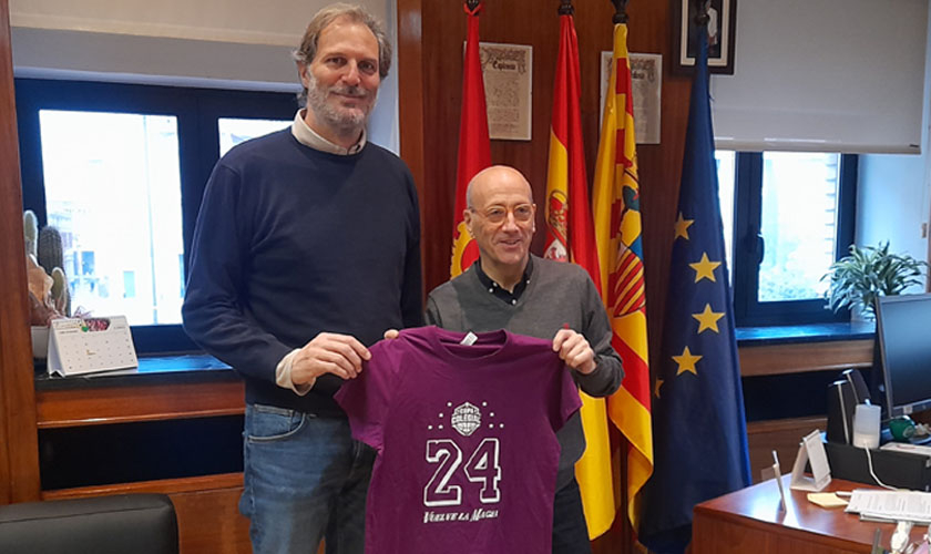 El Ayuntamiento de Zaragoza muestra su apoyo a la Copa Colegial