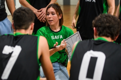Anna Avilés, la entrenadora de los Dracs de SAFA