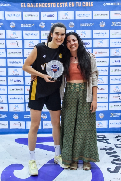 Queralt Mascort, MVP del torneo femenino
