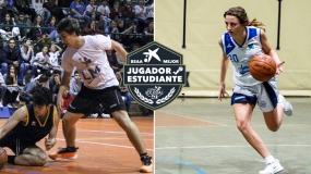 Belén Perdiguer y Alberto García, Mejores Jugadores Estudiantes de 2020