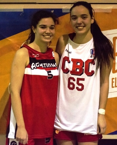 Esther Herranz y LUcía Salazar, MVPs