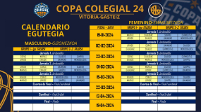 Calendario IkasBasket - Copa Colegial 