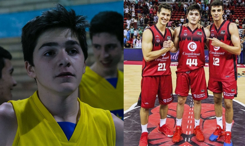 Campeón de la Copa Colegial... y debut en ACB: el gran momento de Javi García