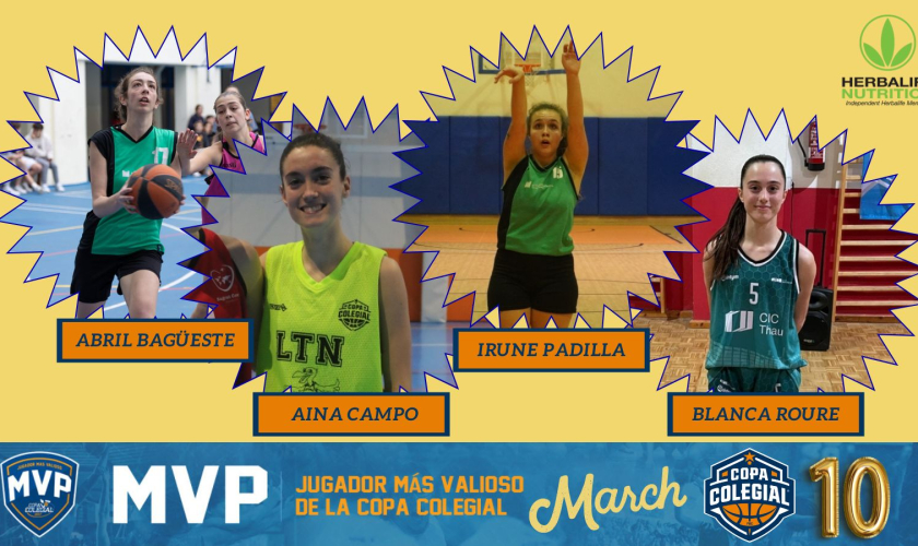 Campo, Padilla, Bagüeste o Roure: vota a la MVP del mes de marzo en Barcelona