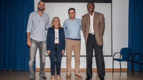 Charla BIE en El Monte FESD: Dani Romero y Francisco Jaime, valores del deporte y salud