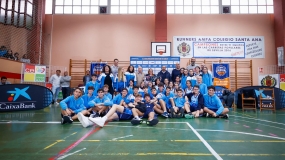 El Colegio Santa Ana da la bienvenida a la Copa 2023, con Urtasun, Nacho Romero y Ana Flores
