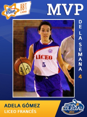 Adela Gómez , orgullo bleu