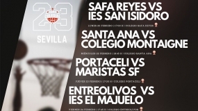 Cuartos de final femeninos Full HD en Copa Colegial Sevilla