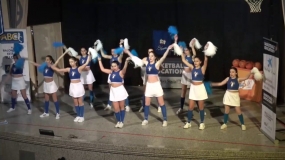  Dancing Eagles en la Presentación de la Copa Colegial 2017 