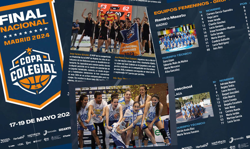 Descarga la revista Oficial de la Final Nacional de la Copa Colegial