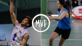 Diego Delgado y Marta Bueno son los MVP de la Copa Colegial Sevilla 2019