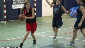 Eirís y Salvador se medirán en la primera semifinal femenina de la Copa Colegial A Coruña