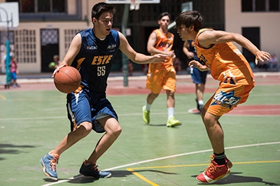 Los chicos tuvieron sus particulares piques