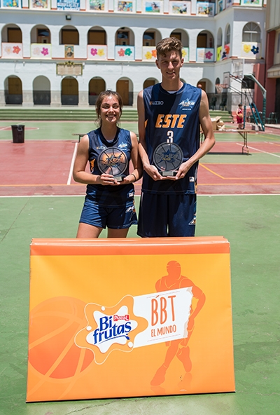 N. García y R. Dijkstra, los mejores jugadores