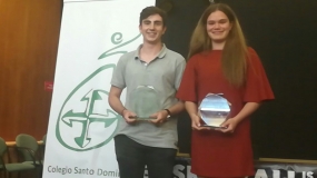 Gala emotiva de Premio BSAA Mejor Jugador-Estudiante con Sofía Figueroa  y Juan Dorrego 