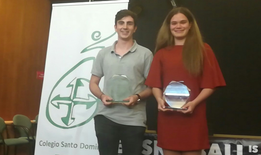 Gala emotiva de Premio BSAA Mejor Jugador-Estudiante con Sofía Figueroa  y Juan Dorrego 