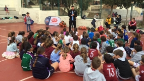 Gran tarde de baloncesto colegial en Asunción