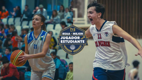Inés Usón y Nacho De Rosendo, los mejores jugadores - estudiantes del año en Zaragoza