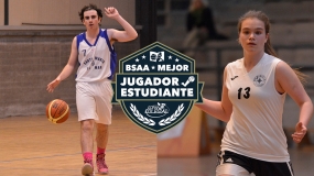 Juan Dorrego y Sofía Figueroa, Premio BSAA al mejor Jugador-Estudiante