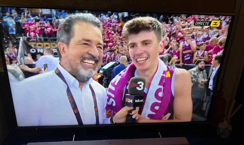 De la Copa Colegial con Dominiques a la ACB con Força Lleida: la historia de Jaume Lobo