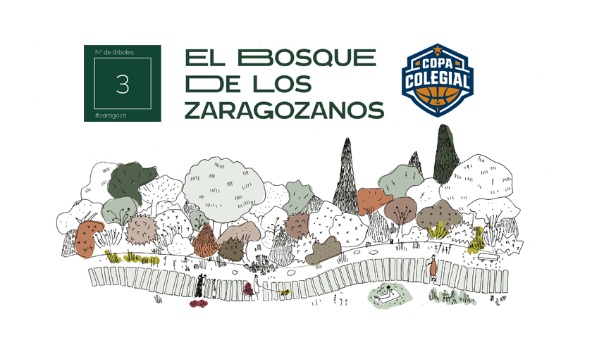 La Copa Colegial Zaragoza contará con su espacio en el Bosque de los Zaragozanos