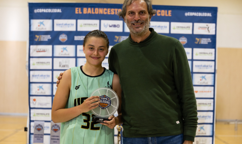 Laia Esteban (Virolai), MVP femenina de la Copa Colegial BCN 2023