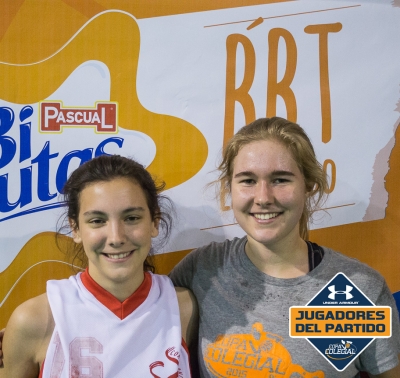 Julia Bolsa y Dahlia Chroscinski,MVPs Under Armour
