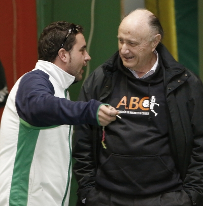 Alberto López Ribé (derecha), Presidente de la ABC