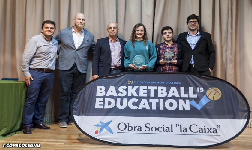 Laura García y Pablo Pardo, galardonados con el premio Mejor Jugador-Estudiante (BSAA) 