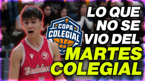 Lo que no se vio del comeback de la Copa Colegial en Barcelona: ¡martes de gallina de piel!