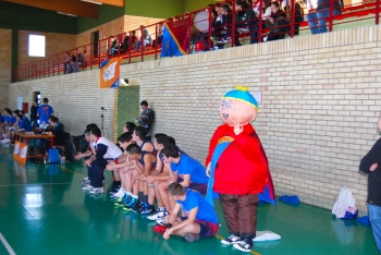 Gran ambiente en el pabellón salesiano