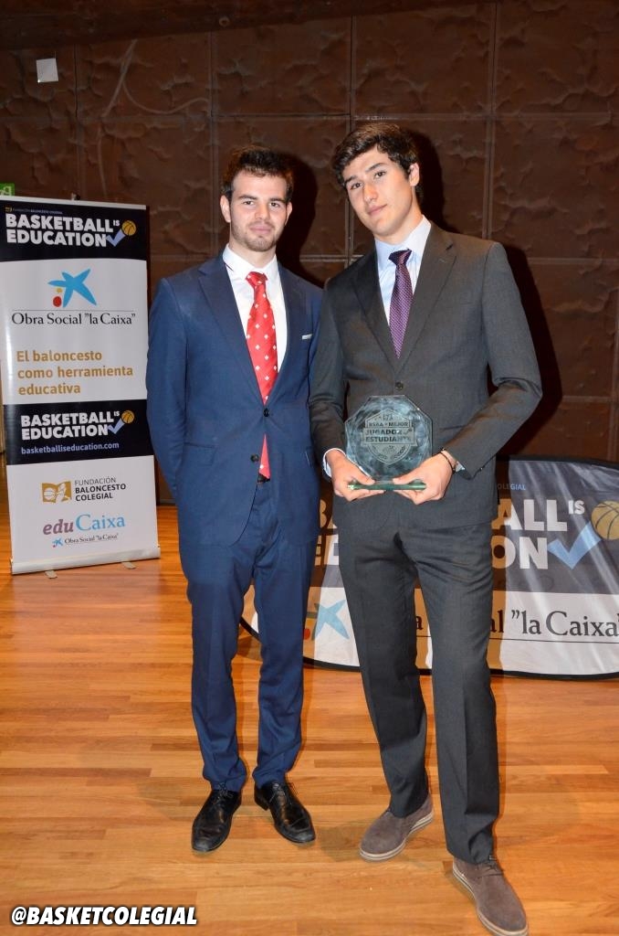Premios Mejor Jugador Estudiante #CopaColegial Madrid  13