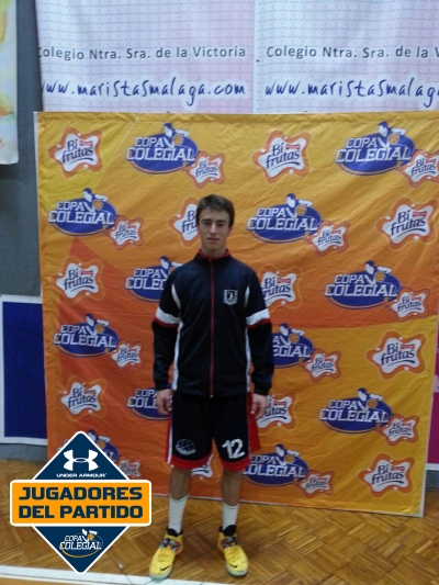 Pablo Carrera, mejor jugador de Teresianas