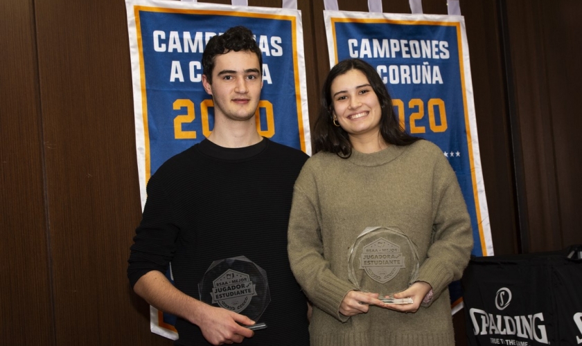 Marta Molejón y Miguel Serra ganadores de los premios BSAA en A Coruña