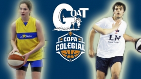 Marta Pozo y Nacho Perales, elegidos G.O.A.T. de Copa Colegial Zaragoza