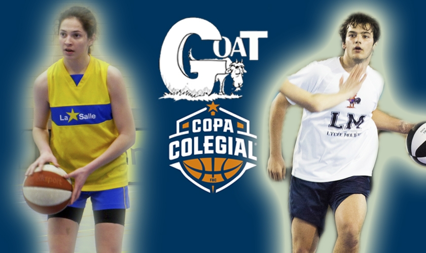 Marta Pozo y Nacho Perales, elegidos G.O.A.T. de Copa Colegial Zaragoza