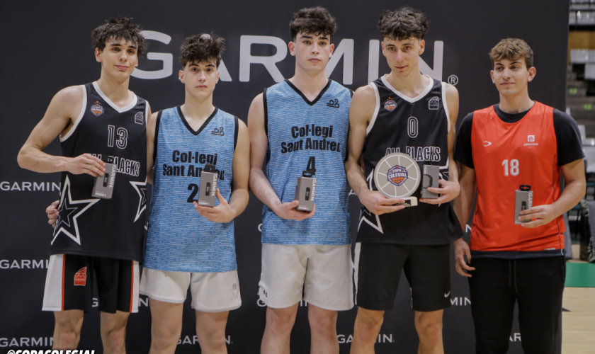 Mejor quinteto masculino GARMIN: 100% badalonés