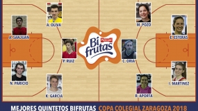 Mejores Quintetos Bifrutas Zaragoza 2018