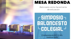 Mesa redonda en el II Simposio Baloncesto Colegial