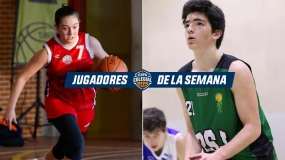 Ídolos en sus coles:  Alejandro Hernández y Nerea Mora, mejores jugadores de la Semana en Madrid