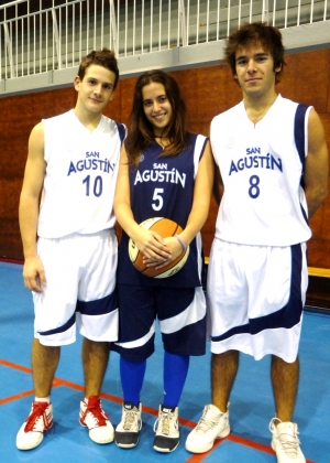 Fernando, Masu y Alex, tres referentes en San Agustín