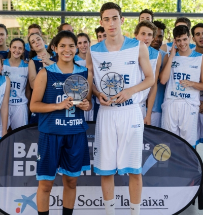Los MVPs: Vivian Fernández y Gerard Enfedaque