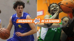  ¿Os suenan? Alejandro González y Aminata Sangare, MVP de 2018, Jugadores de la Semana en Madrid