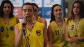 Paula Navalón, ganadora del BSAA  : "El baloncesto me ha ayudado mucho en los estudios"