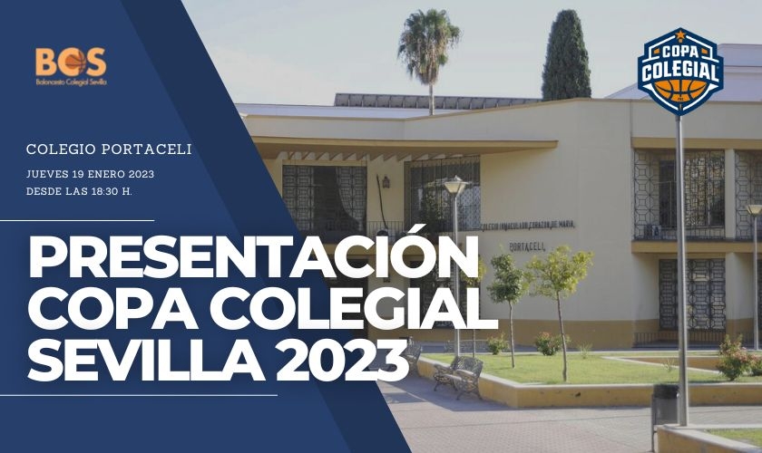 Presentación Oficial de la Copa Colegial Sevilla 2023