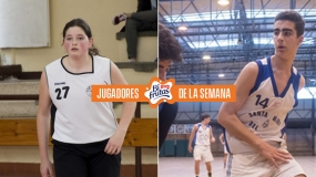 Raquel Botana y Román Vázquez, Jugadores Bifrutas de la semana